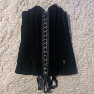 Tripp NYC Black Corset